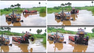 Mahindra yuvo 415 tractor stunt || in sand taxi || please watch friends