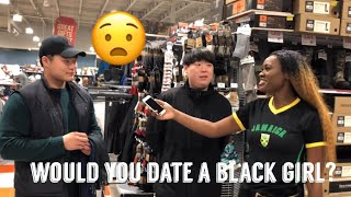 Would you date a black girl? 😦😲 | Public Interview | Mall Edition |