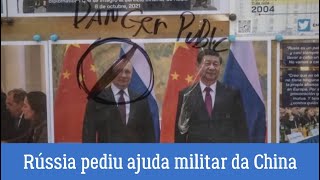 Rússia pedi ajuda militar á China para guerra com a Ucrânia, Corpo de jornalista americano!