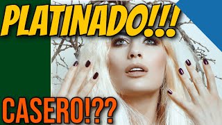 👉🏼💫PLATINADO usando BICARbonato de sodio // esto es posible!?