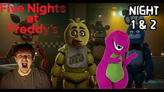 DON'T PLAY AT 3 AM! | Five Nights at Freddy's [Night 1 & 2]