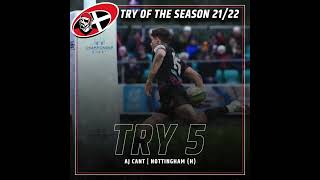 Cornish Pirates Try of the Season 2021/2022