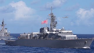 JS Kashima and JS Shimakaze Sail with USS Gerald R. Ford in Maritime Exercise