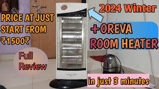 Oreva Room Heater Full Review #shivamshoundik