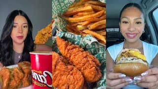 1 Hour ⚡️ASMR Mukbang🍕🌮| TIKTOK Compilation | PART-27