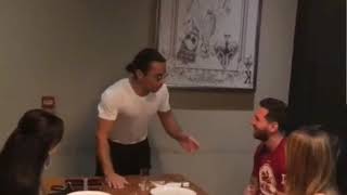 Lionel Messi gets fed and does the famous saltbae with Nusret!