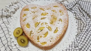 Torta morbida ai Kiwi