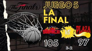 Resumen Juego 5 Serie Final / SAMEJI 105 - 97 PLAZA