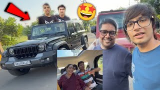 Mahindra Thar Roxx |🥰 Family ko Pasand Aagyi😘|Sourav Joshi vlogs 🤩