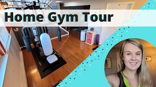 CREATING A HOME GYM ON A BUDGET - FIRST VLOG