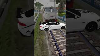 Jaguar sports car vs train 💀🙌#jaguarlovers #jaguar #carlovers #vipcarsshorts #sportscar