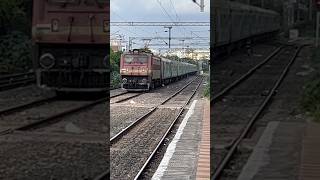 Secunderabad Pune Shatabdi Express with Bhusawal WAP4 🔥🤩 #trainvideo #shorts #wap4 #shatabdi