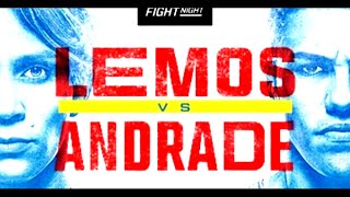 UFC FIGHT NIGHT: LEMOS VS ANDRADE FULL CARD PREDICTIONS | BREAKDOWN #154