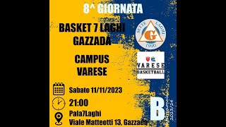 COELSANUS 7 LAGHI GAZZADA VS CAMPUS VARESE