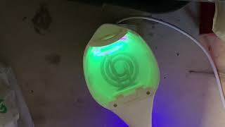 Electric Kettle Boiling Glow Sticks