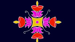 New diwali Rangoli designs | Rangoli designs | diwali Rangoli | muggu