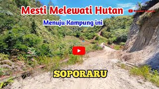 🔴 Perjuangan melewati hutan menuju kampung paling Terpencil di Tapanuli Utara ‼️ Soporaru