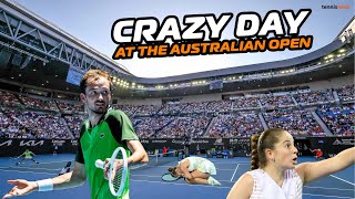 Crazy day at the Australian Open and Round 3 predictions