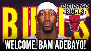 HEAT STAR Bam ADEBAYO Says YES to BULLS | Chicago Bulls News