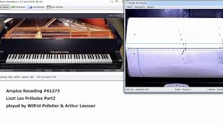 Liszt Les Préludes, Ampico piano roll