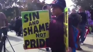 Westboro Baptist Church Preached Outside SCOTUS During Snyder v. Phelps Oral Arguments