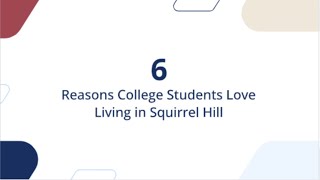 6 Reasons College Students Love Living in Squirrel Hill