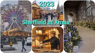 🎄 Xmas walk through Sheffield city centre - some good, some bad 🎅