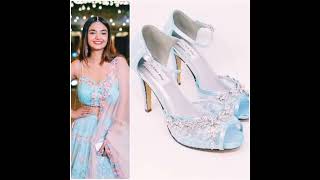 Anushka sen 🆚️ Heel sandal || Which heel is most beautiful tell in comment fast...♡♡♡