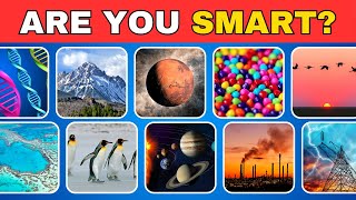 How Smart Are You? 😏 | General Knowledge Quiz 🤓 50 Questions