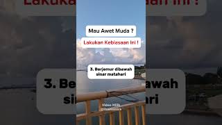 Mau awet muda? lakukan kebiasaan ini #shortvideo #tipssehat #infosehat