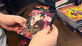 Wonka 4K Ultra HD Blu-ray Unboxing