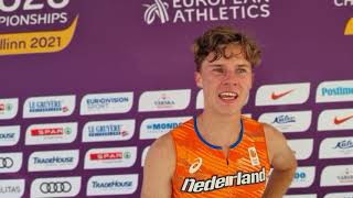 Rick van Riel over zijn zilveren medaille op het EK U20