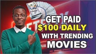 GET PAID $100 DAILY WITH TRENDING MOVIES || Affiliate Marketing (Proof)