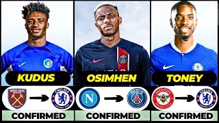 🚨LATEST CONFIRMED TRANSFERS & RUMOURS 🔥 ft. Rashford, Ivan Toney, Giroud... etc