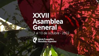 Invitación a las XXVII Asamblea General por el Obispo Américo Jara Reyes