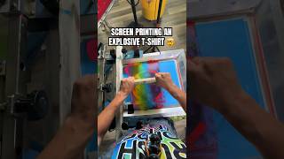 Printer POV: The MOST Explosive Way to Make a Custom T-Shirt! 💥