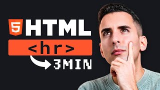 Cómo se usa la Etiqueta HR (Línea horizontal en HTML)