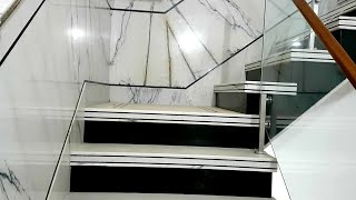 White Indian Marble Staircase Design || White Staircase Design With Price || White Marble Staircase