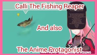 Calli si Fishing Reaper dan Seorang Protagonis (indo sub) #hololive #moricalliope #pavolia_reine