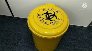 Dunia Medik / Clinical Waste Bin 35L