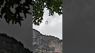 BASE JUMPER, SWITZERLAND 🇨🇭 DEADLY HOBBY #shortvideo #travel #swisstravels #shorts #nature