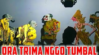 Wis ora sah cerewet koyo ngono dadak di takoni..! Bagong ora Trimo Semar arep nggo tumbal bolodewo