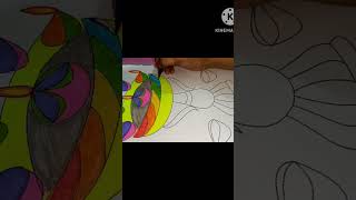 Happy Diwali/Diwali Special Diya Colouring #viral #trending #youtubeshorts