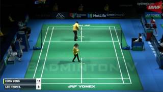 Badminton 2017 Australian Open Semi Final - CHEN Long vs LEE Hyun Il