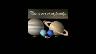 Our solar system #solarsystem