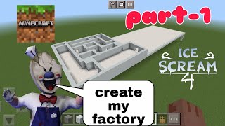 Ice Cream 4 : rod Factory In Minecraft part-1