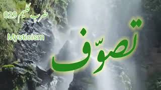 Zarb-e-Kaleem-029  Tasawwuf تصوّف