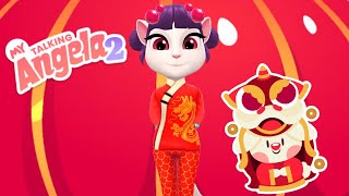 My Talking Angela 2 Lunar New Year Update Gameplay Episode 33