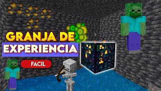 ✅ Cómo HACER una GRANJA de EXPERIENCIA en MINECRAFT 1.20  Y 1.20.80 (Java y Bedrock)