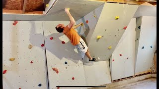 Amazing Timelapse of Garage Climbing Wall Build (fast version)